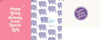 HGB Mini Pink, Elephant and Purple Cards